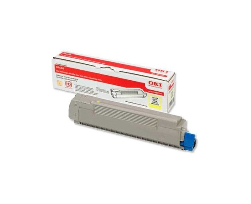 OKI C822 Sarı Toner (44844625)
