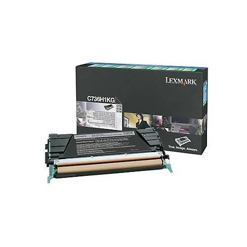 LEXMARK C736H1kg C73X X73X SIYAH 12.000 SAYFA TONER