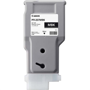 CANON 8788B001 PFI-207 MBK MAT SIYAH KARTUS (300 ML) IPF 680/IPF 685/IPF 780/IPF 785