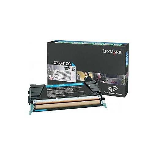 LEXMARK C736H1CG C73X X73X MAVI 10.000 SAYFA TONER