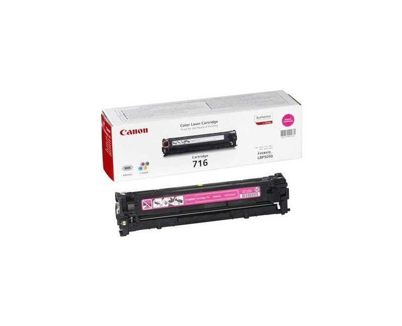 CANON CRG-716M LBP5050 MF8030 8050CN 1500 SAYFA KIRMIZI TONER Resim-1