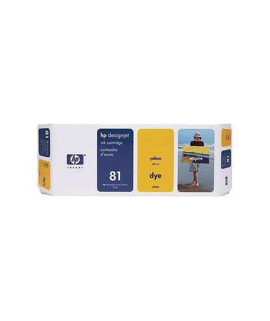 HP C4933A Yellow Mürekkep Kartuş (81) C4933A