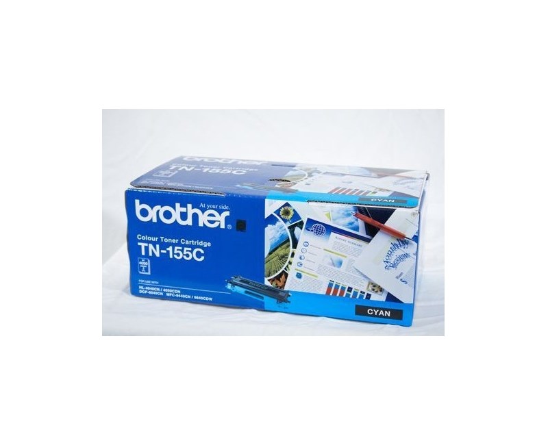 BROTHER TN-155C DCP-9040,MFC-9440,HL-4040 5000 SAYFA MAVI TONER