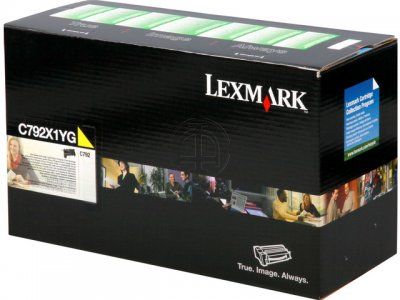 LEXMARK C792X1YG C792 Extra Yüksek Verimli Sarı Toner