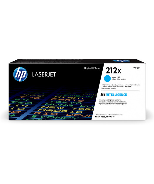 HP 212X High Yield Cyan Original LaserJe W2121X