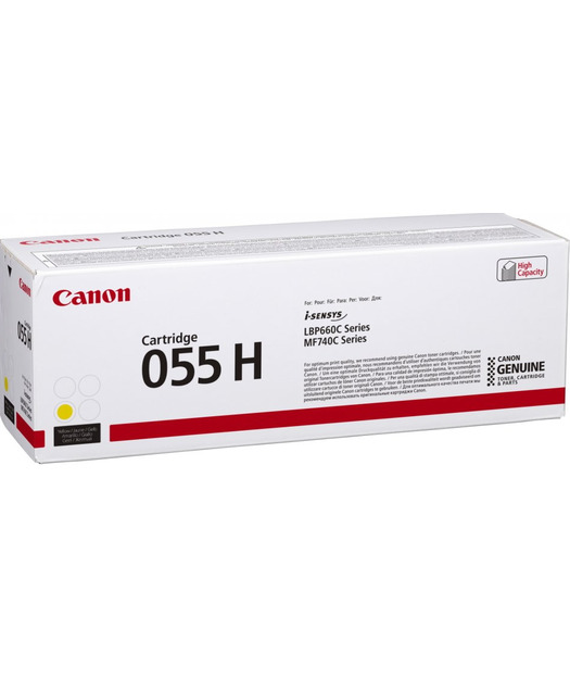 CANON CRG-055H Yellow Toner K. 3017C002 3017C002