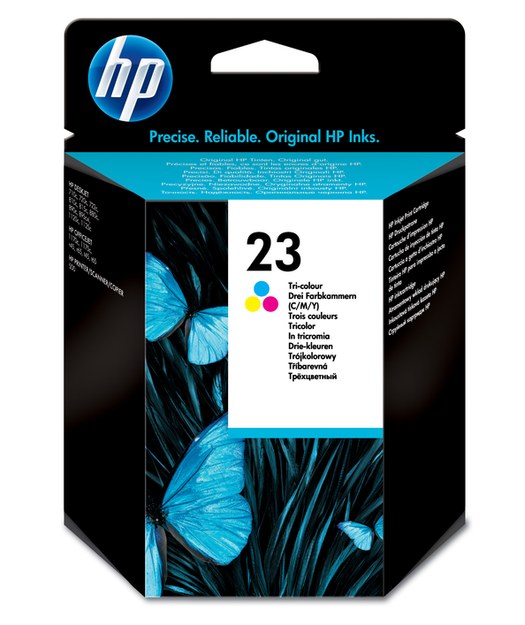 HP C1823D CMY Mürekkep Kartuş (23) C1823D