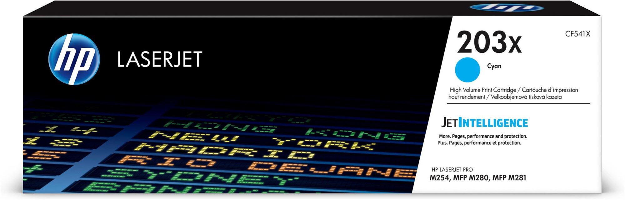 HP 203X-CF541X Mavi Orjinal Toner Yüksek Kapasiteli