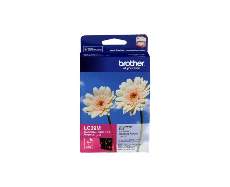 BROTHER LC-39M MFC-j220-DCPj315W 260 Sayfa Kırmızı Kartuş