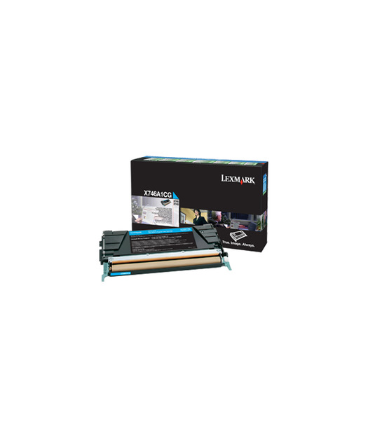 LEXMARK X746A1CG Mavi Return Toner Cardridge 7K LEXX746A1CG