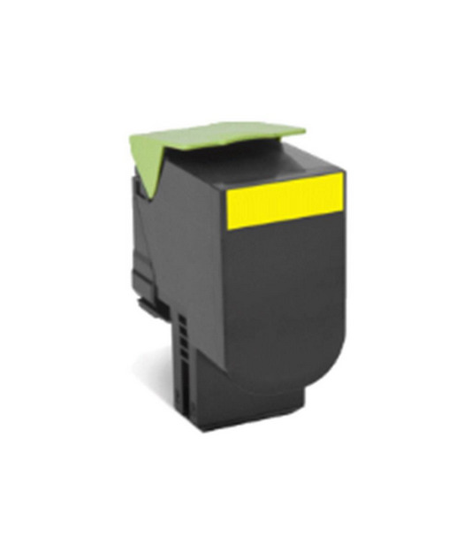 LEXMARK 70C8XYE Yellow Toner (Corp.) LEX70C8XYE
