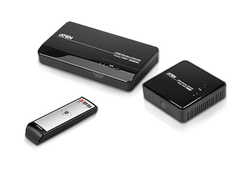 ATEN Kablosuz HDMI Sinyal Uzatma Cihazı, 30 metre (HDMI Wireless Extender) , I -VE809