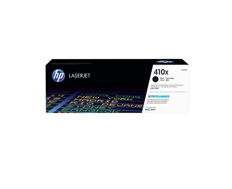 HP 410X-CF410X Siyah Orjinal Toner Yüksek Kapasiteli Resim-1