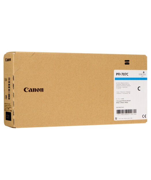 CANON PFI-707 Cyan Mürekkep Kartuş 9822B001 CANLF043
