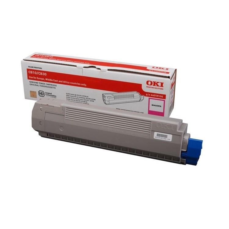 OKI 44059106 KIRMIZI TONER/C810 C830/8000 SAYFA