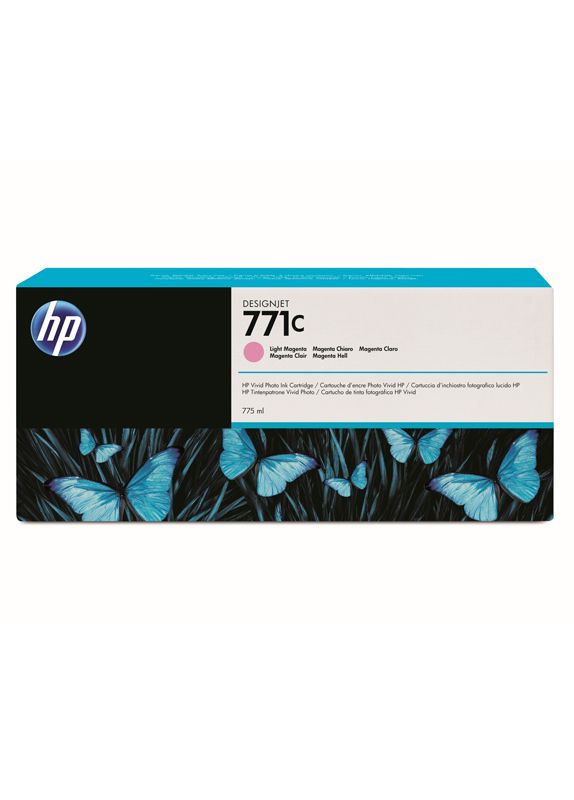 HP B6Y11A  NO 771 LIGHT MAGENTA 775ML Resim-1