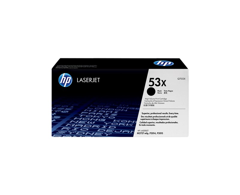 HP 53X-Q7553X Orjinal Toner Yüksek Kapasiteli