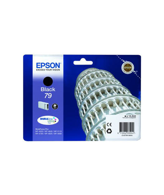 EPSON Singlepack Black 79 DURABrite Ultra Ink C13T79114010