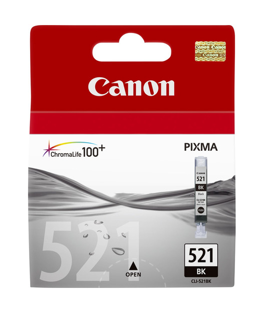 CANON CLI-521 BK Mürekkep K. 2933B004 CAN22346