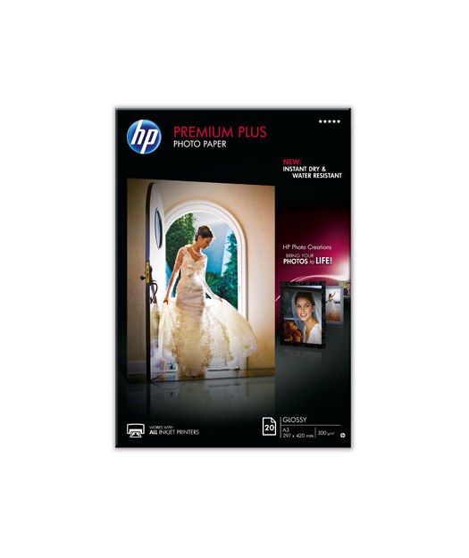 HP CR675A A3 Premium Plus Parlak Fotoğraf Kağıdı 100 yaprak CR675A