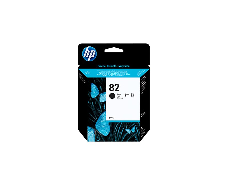 HP CH565A  82 69-ml Siyah Mürekkep Kartuşu