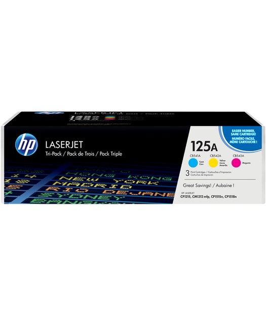HP CF373AM CMY Toner Kartuş (125A) CF373AM