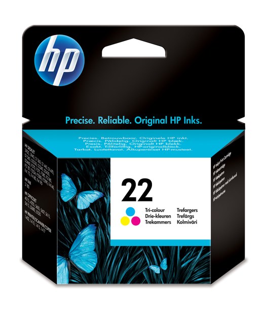 HP C9352A CMY Mürekkep Kartuş (22) C9352AE