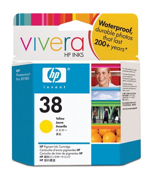HP C9417A Yellow Mürekkep Kartuş (38) C9417A
