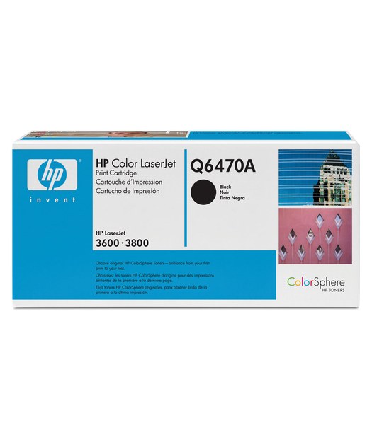 HP Q6470A Black Toner Kartuş (501A) Q6470A