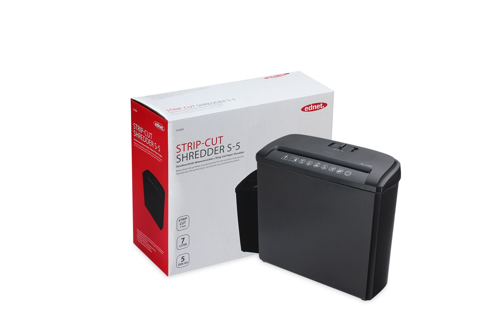 EDNET ed-91604  şerit kesen kağıt öğütücü s-5