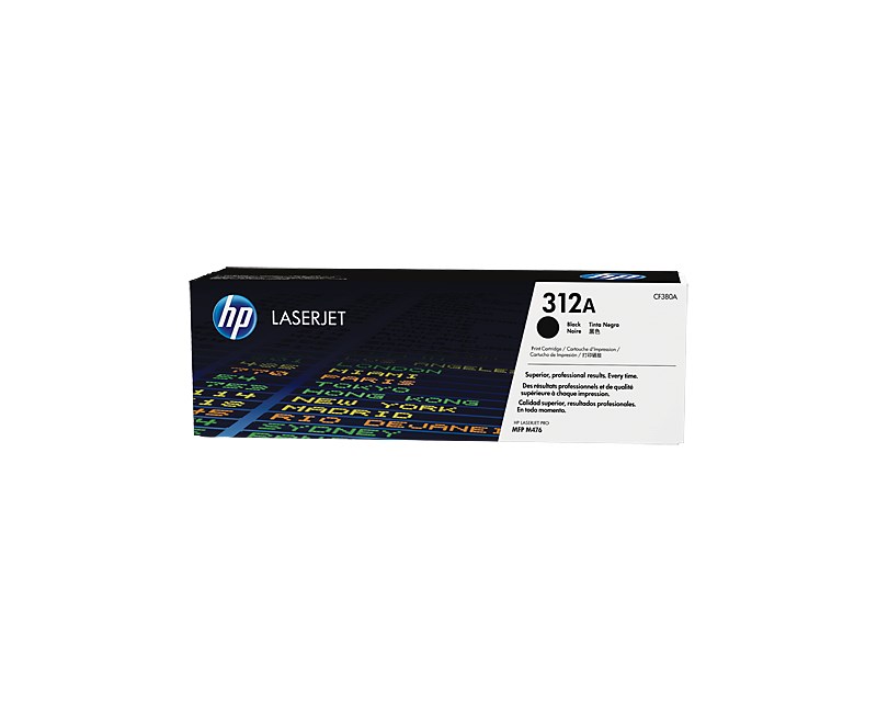 HP 312A-CF380A Siyah Orjinal Toner