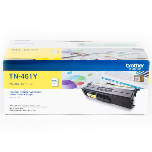 BROTHER HL-L8360CDW MFC-L8690CDW 1800 Sayfa Sarı Toner TN461Y Resim-1