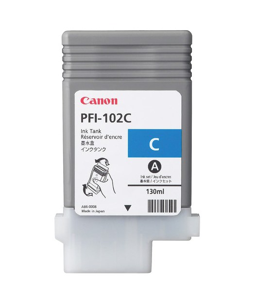 CANON PFI-102 Cyan Mürekkep Kartuş 0896B001 CAN30004