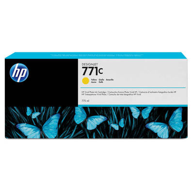 HP B6Y10A  NO 771 SARI 775ML Resim-1