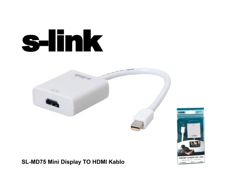 S-LINK SL-MD75 Mini Display TO HDMI 15cm 15cm