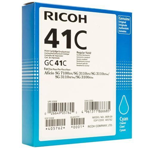 RICOH 405762 KRT  GELJET CYAN (2.2K)