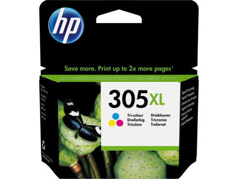 HP 3YM63AE (305XL) 3 RENKLI MUREKKEP KARTUSU 200 SAYFA Resim-1