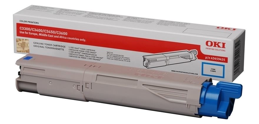 OKI 43459443 ORJİNAL MAVİ TONER 43459443