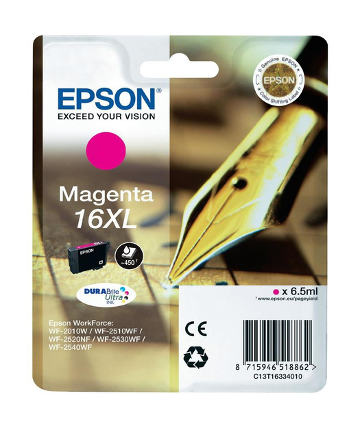 EPSON 163340 XL Magenta Mürekkep Kartuş EPSS163340