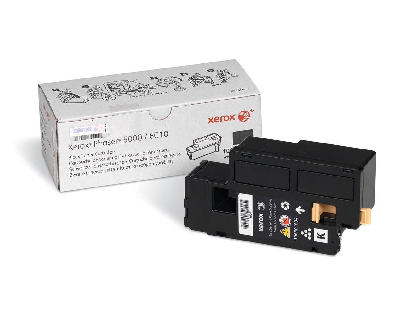 XEROX 106R01634 6000/6010/WC6015 Siyah Toner 2000s