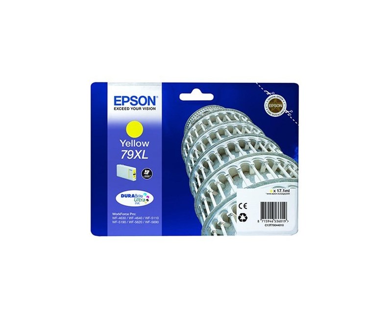 EPSON C13T79044010 Sarı Mürekkep Kartuş (79XL)