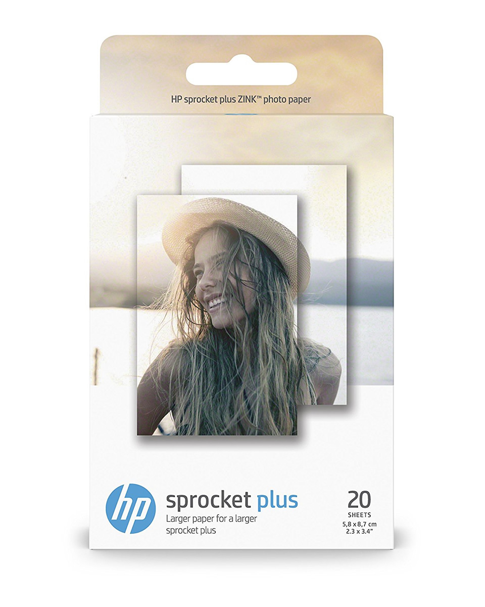 HP 2LY72A SPROCKET PLUS FOTOGRAF KAGIDI (5.8 X 8.7-cm) 20 Adet