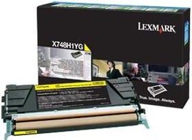 LEXMARK X748H1YG X748 Yuksek Kapasite 10.000 Sayfa Sarı Toner
