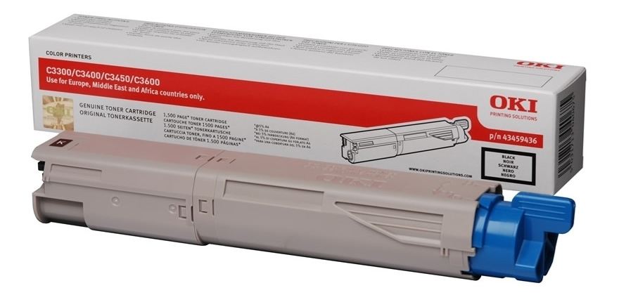 OKI 43459444 ORJİNAL SİYAH TONER 43459444