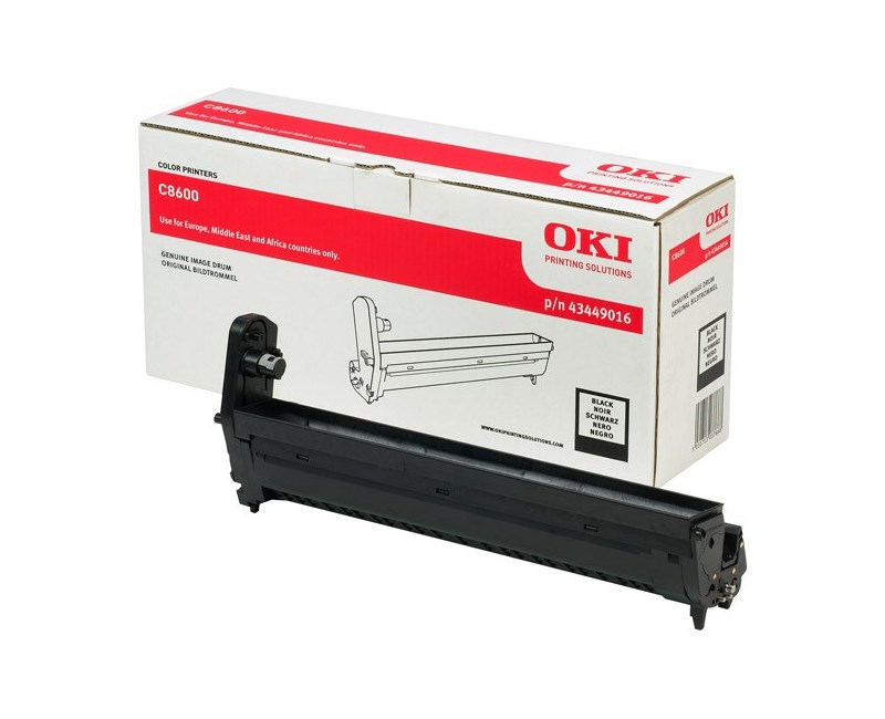 OKI C8600/C8800-Bk Drum (43449016)