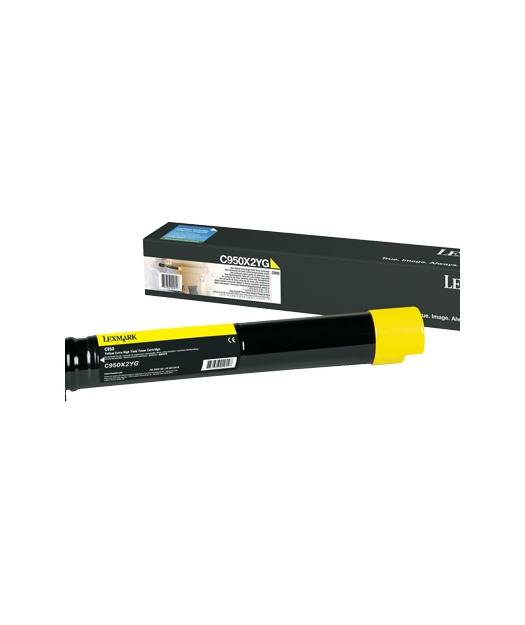LEXMARK C950X2YG Yellow Toner (22K) LEXC950X2YG