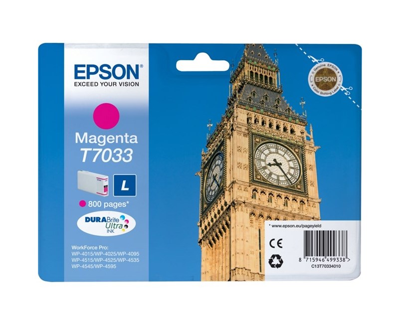 EPSON C13T70334010 Kırmızı Mürekkep Kartuş (L)