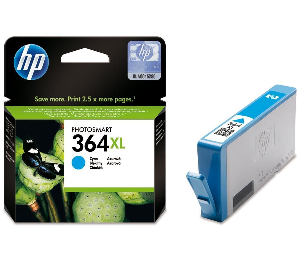 HP CB323E No: 364XL Cyan Ink Cartridge with Vivera Ink