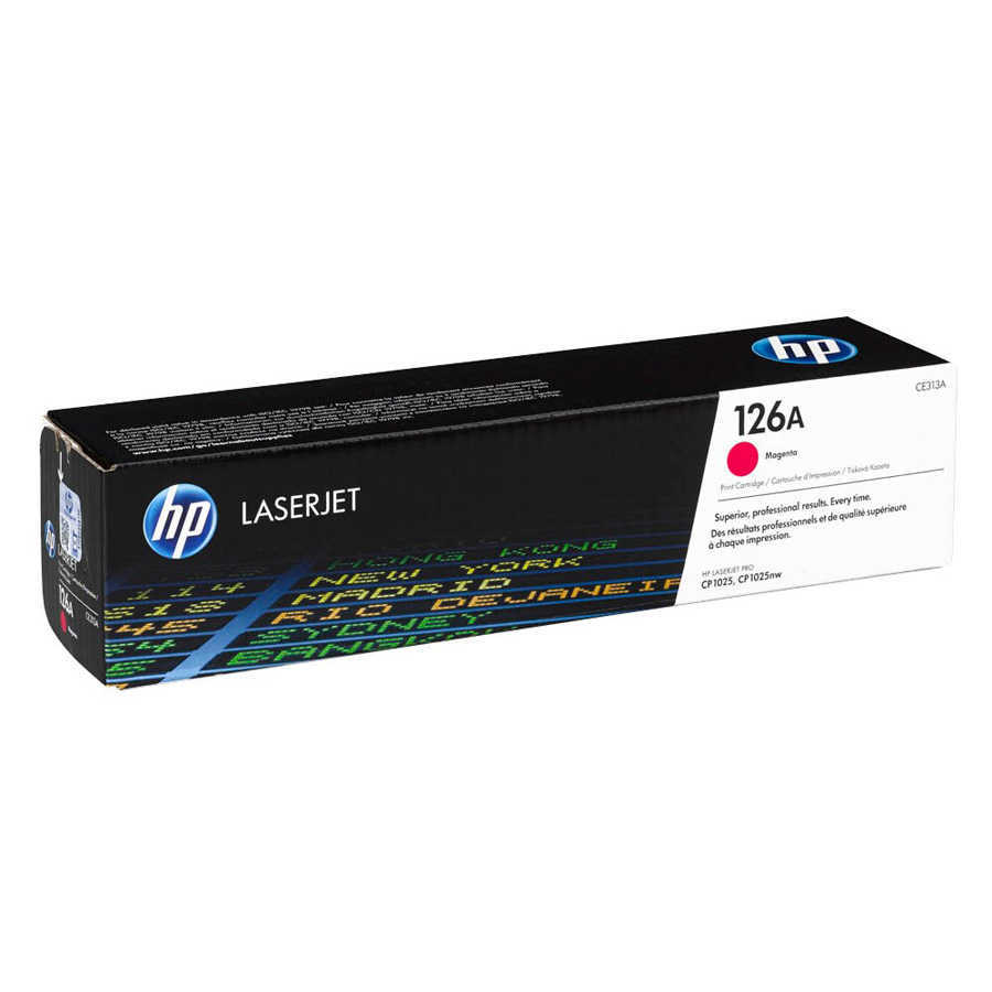 HP 126A-CE313A Kırmızı Orjinal Toner Resim-1