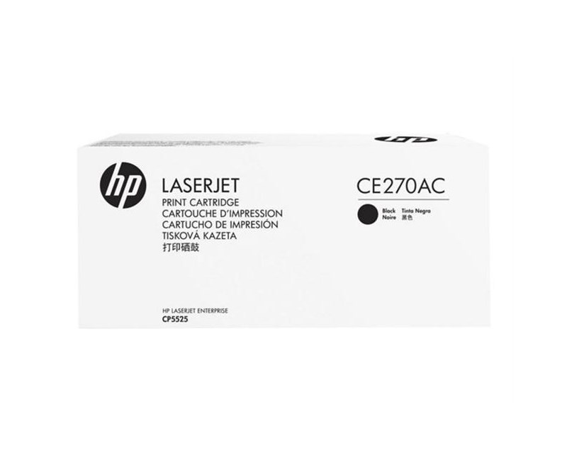 HP CE270AC  CE270AC SÖZLEŞMELİ SİYAH TONER